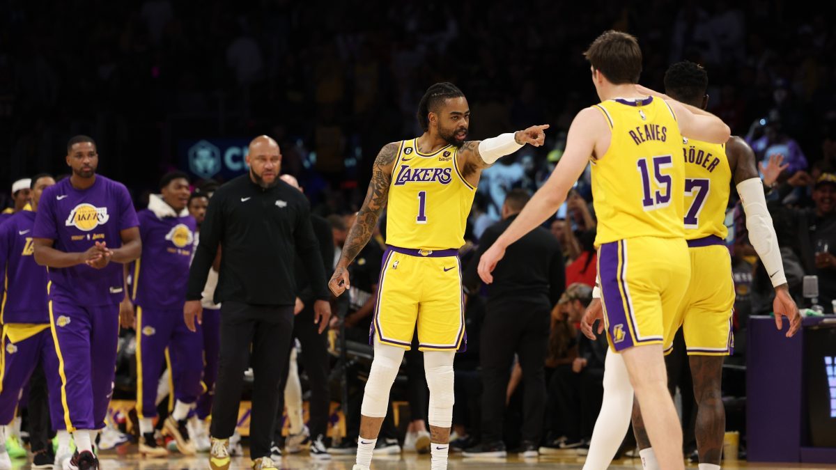 Dennis Schroder - Los Angeles Lakers - Game-Worn Association