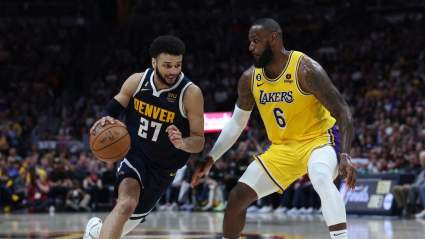 LeBron James Reacts to Nuggets Star Jamal Murray Torching Lakers in Game 2