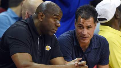 Magic Johnson Reacts to Rob Pelinka’s Major Lakers Move