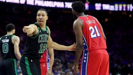 Celtics’ Jaylen Brown Sounds Off on Joel Embiid’s Stomp on Grant Williams