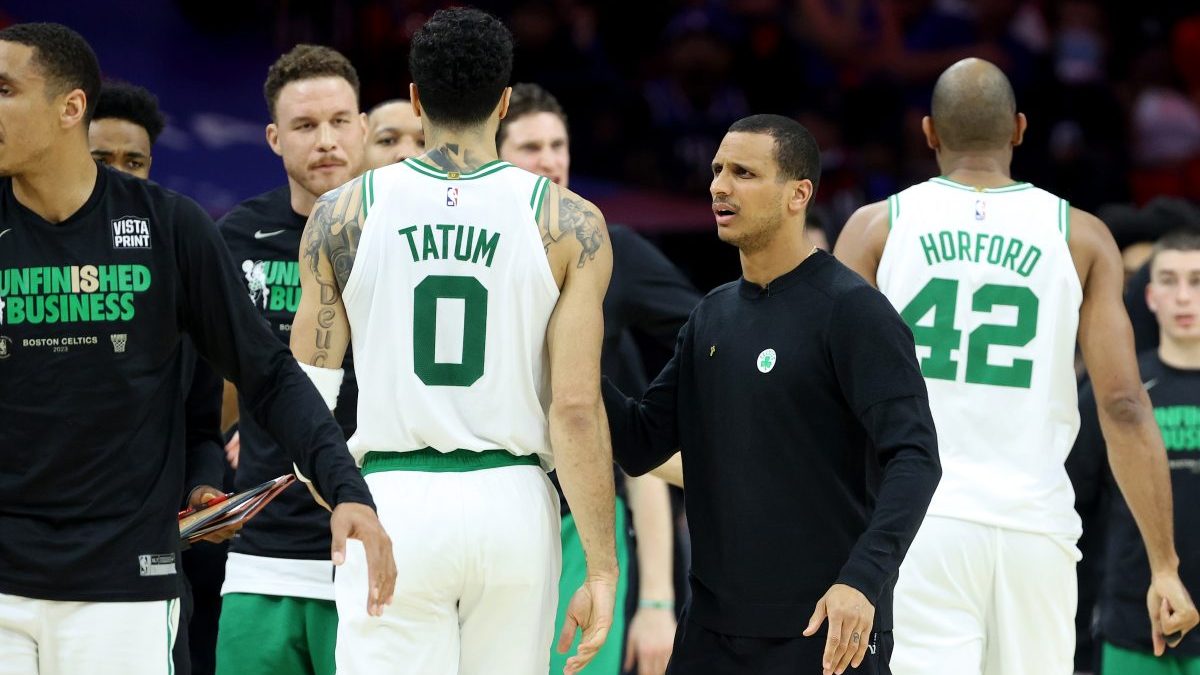 Joe Mazzulla, Jayson Tatum, Al Horford, Boston Celtics