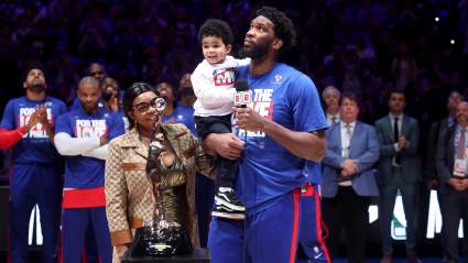 Touching Video of Sixers Star Joel Embiid & Son Goes Viral [LOOK]