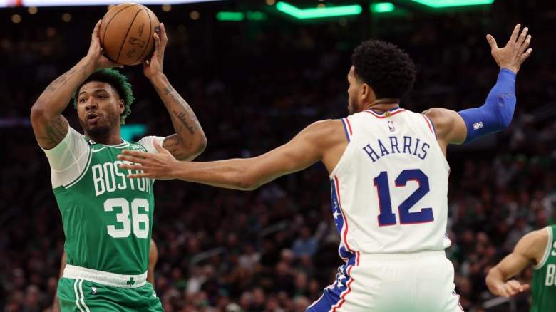 Marcus Smart, Tobias Harris, Boston Celtics