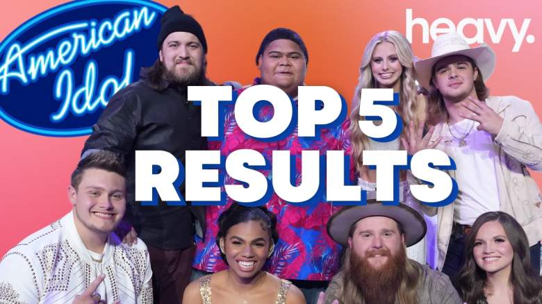 American Idol Top 5 results