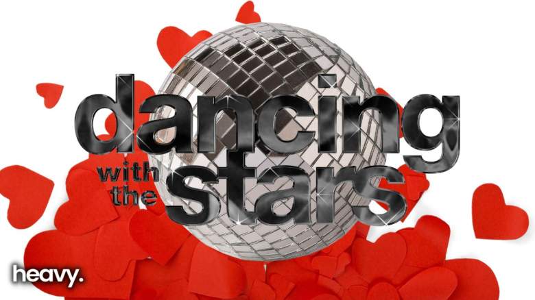 "Dancing With the Stars" logo with hearts.