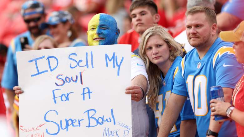 Los Angeles Chargers fans