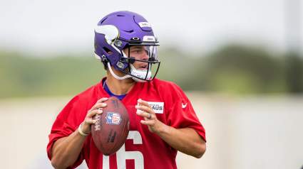 Vikings Rookie QB Looks ‘Vastly Better’ Than Veteran, Insider Says