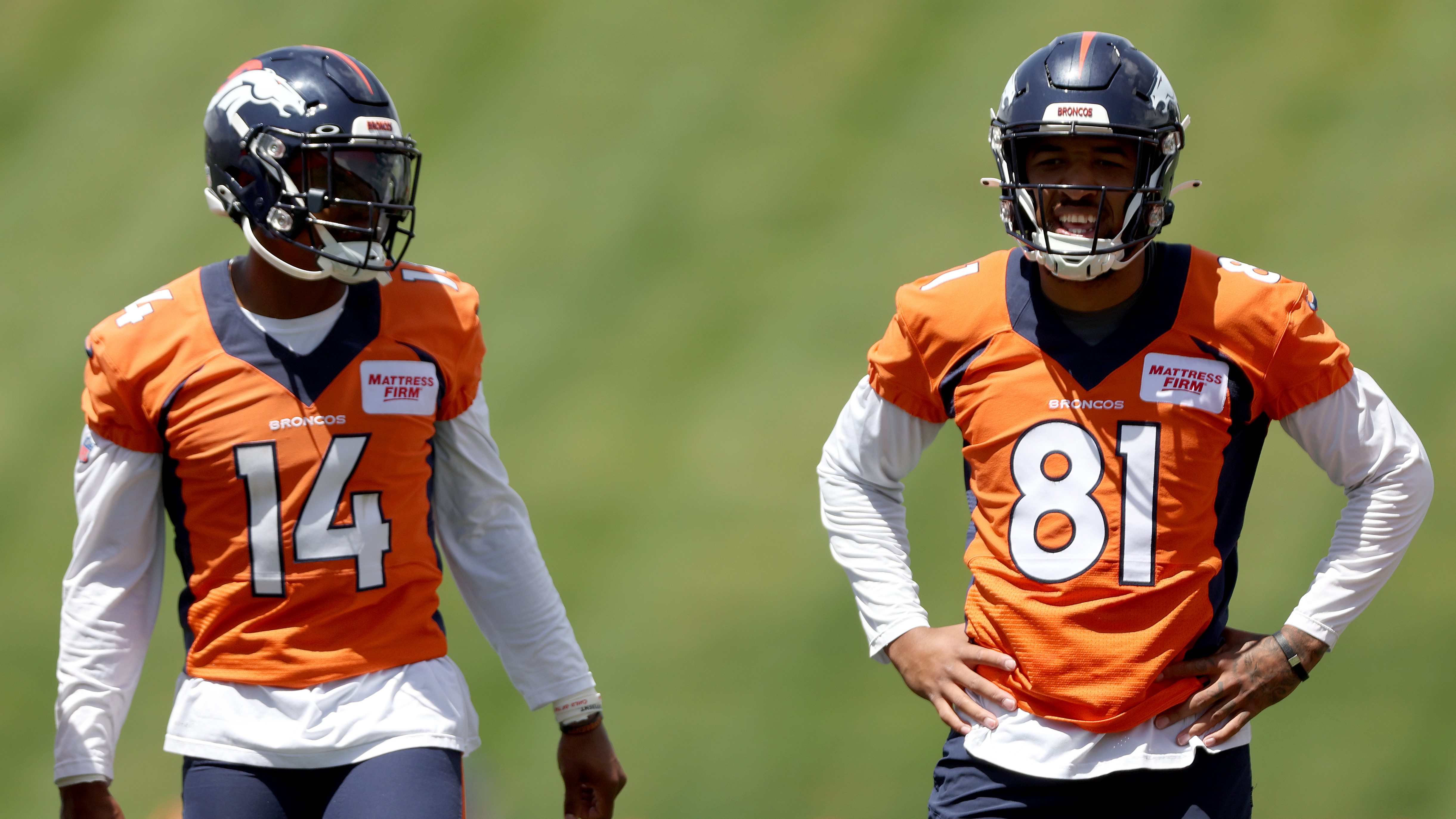 Broncos not 'interested' in dealing WRs Jerry Jeudy, Courtland Sutton