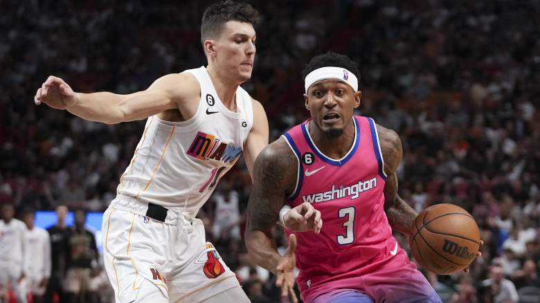 Bradley Beal (right) was traded by the Wizards to the Suns this week.
