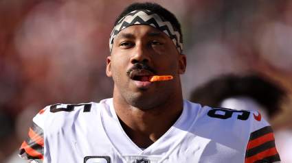 Browns Star Myles Garrett Puts NFL on Notice With Sack Goal