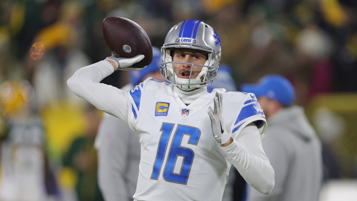 Lions QB Jared Goff Struggles At Training Camp