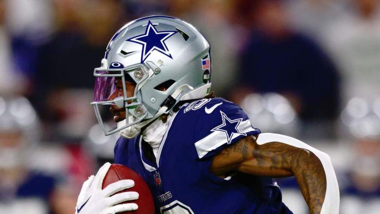 Dallas Cowboys wide receiver KaVontae Turpin (9) warms up before