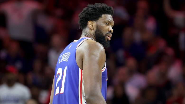 Reigning NBA MVP Joel Embiid can be traded in 2024 if the Sixers get bounced from the postseason before the Eastern Conference Finals