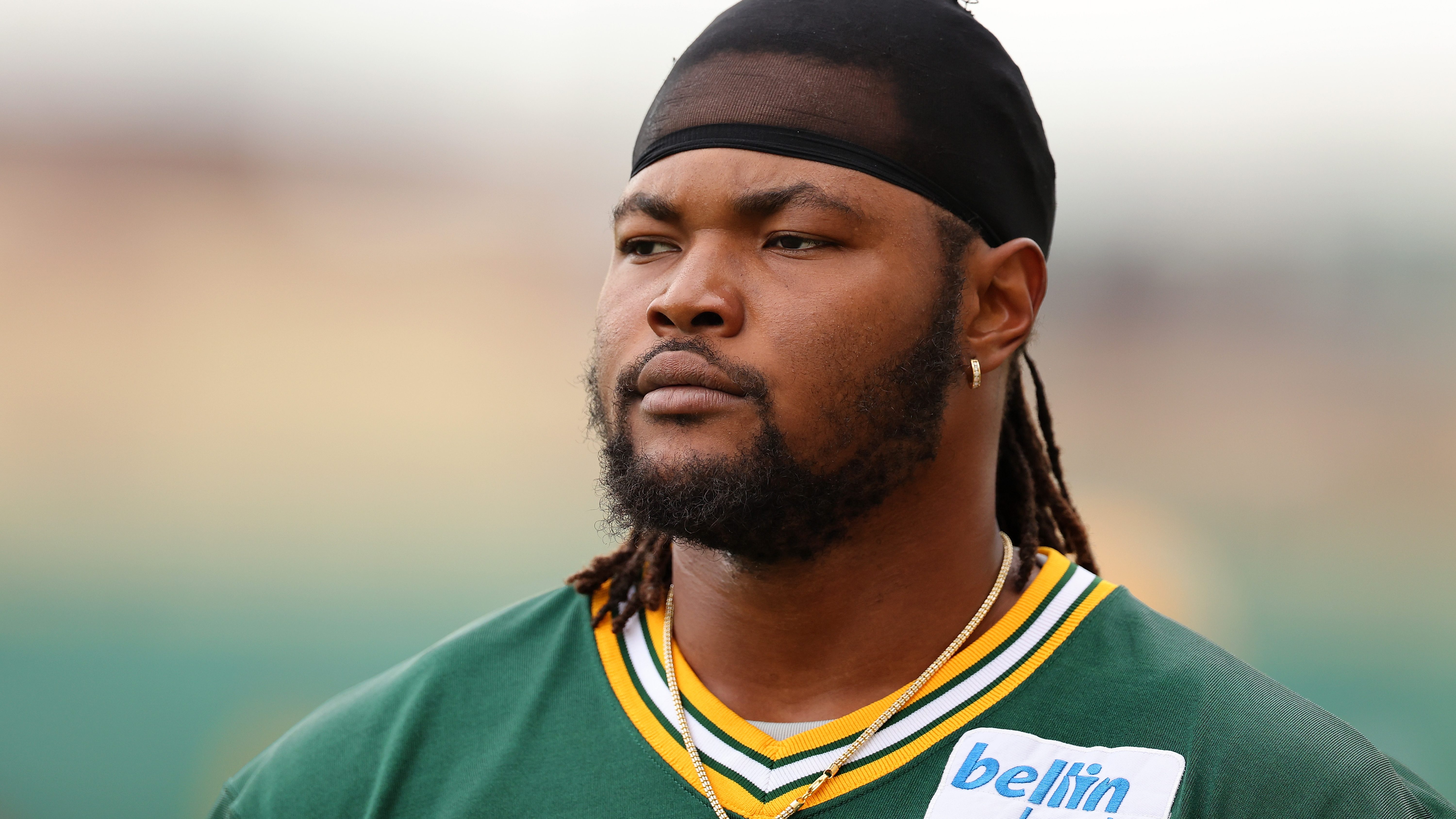 Rashan Gary sees a 'completely different' Kingsley Enagbare in Year 2