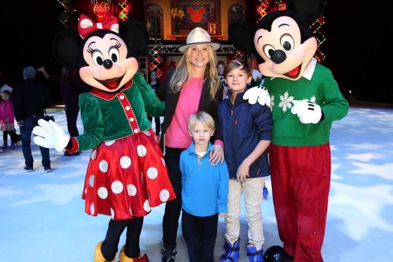 Anne Heche with sons