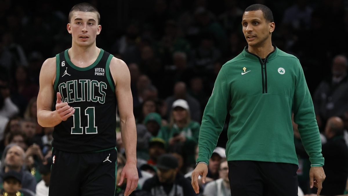 Payton Pritchard shows tenacity in fighting for minutes with Celtics - The  Athletic