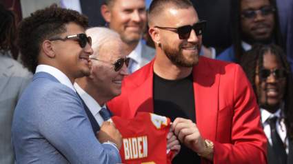 Patrick Mahomes Shuts Down Travis Kelce in Viral Moment at White House