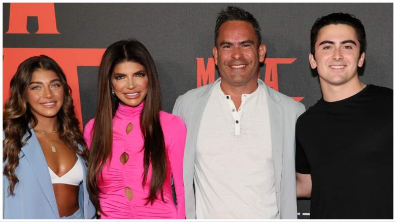 Gia Giudice, Teresa Giudice, Luis Ruelas, and David Ruelas.