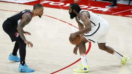 Analyst Floats Possible Sixers Trade Involving James Harden & Damian Lillard