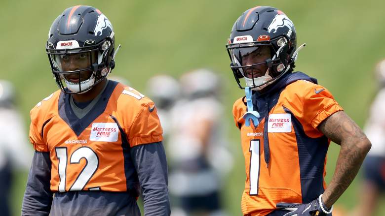 Broncos Make Roster Decisions on 2 WRs Ahead of Training Camp