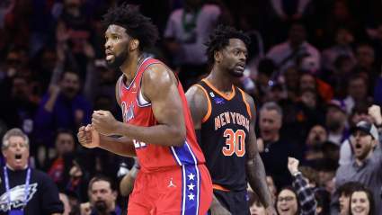 Knicks Star Julius Randle Reacts to Joel Embiid Trade Rumor