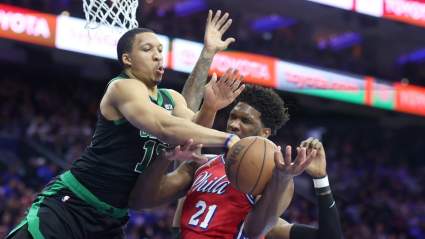 Former Celtic Grant Williams Calls Out Joel Embiid for Flopping