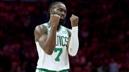 Jaylen Brown Dishes on Kristaps Porzingis, Celtics Defense