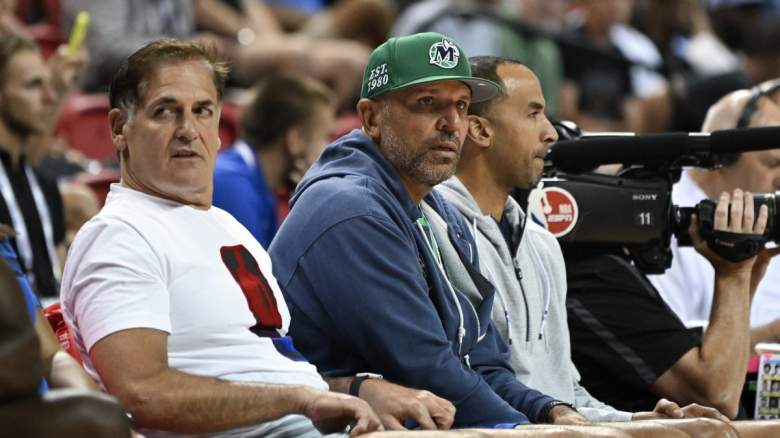 Dallas Mavericks owner Mark Cuban and head coach Jason Kidd