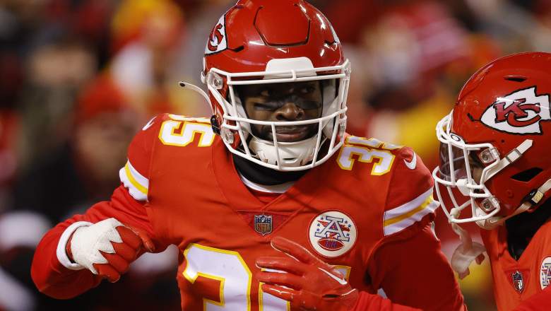Safety Nazeeh Johnson of the Kansas City Chiefs looks on after a play  News Photo - Getty Images