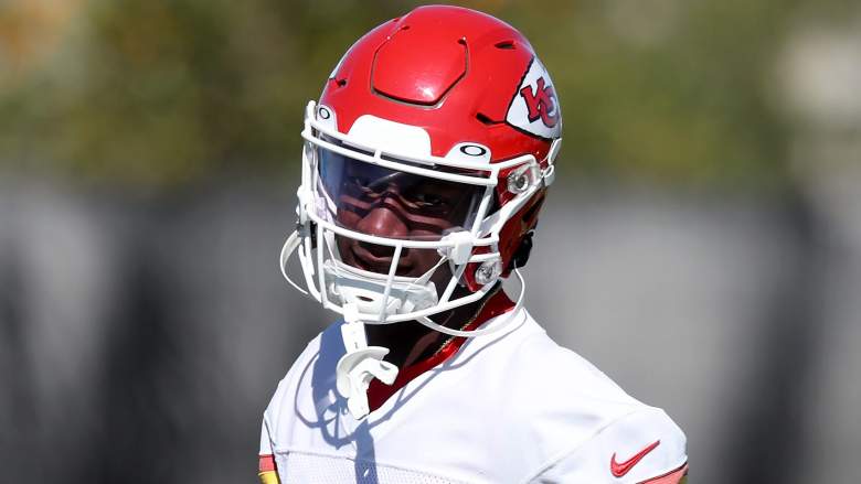 Safety Nazeeh Johnson of the Kansas City Chiefs looks on after a play  News Photo - Getty Images