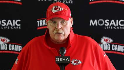 Chiefs’ Andy Reid Confirms Draft Pick ‘Fractured a Couple Fingers’