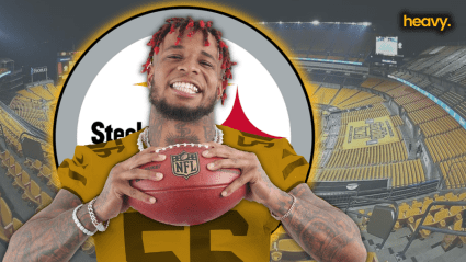 Linebacker Kwon Alexander Reacts to First Photo in Steelers Jersey