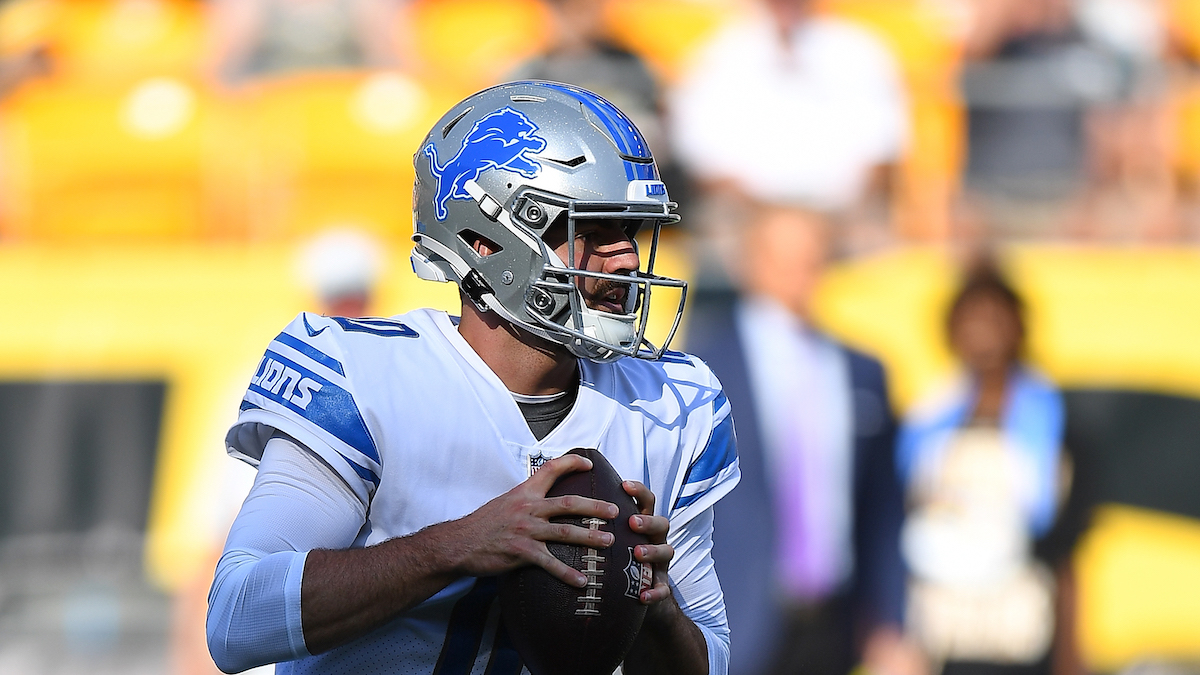 Lions Bringing Back QB David Blough On Practice Squad: Report