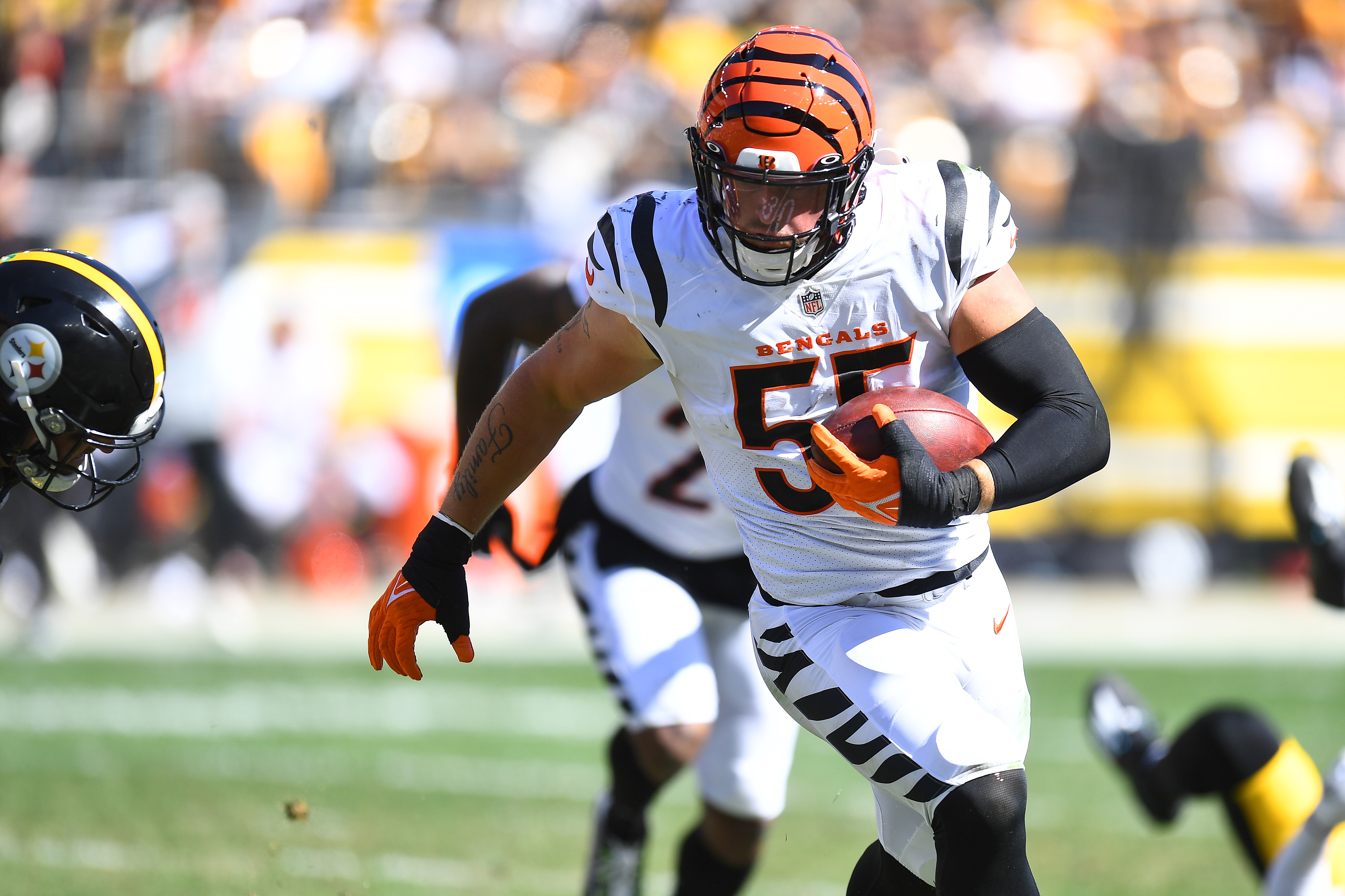 Bengals DT DJ Reader after getting into a fight with Packers LG Elgton  Jenkins: Man, he's a jag, man. I don't know that guy. No idea who he is. I  mean, I