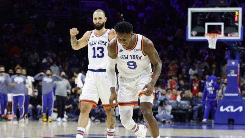 RJ Barrett of the New York Knicks pose for a portrait during NBA News  Photo - Getty Images