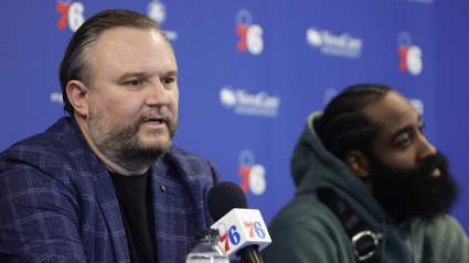 Knicks Favorite to Land Reigning MVP After James Harden Called Daryl Morey ‘Liar’