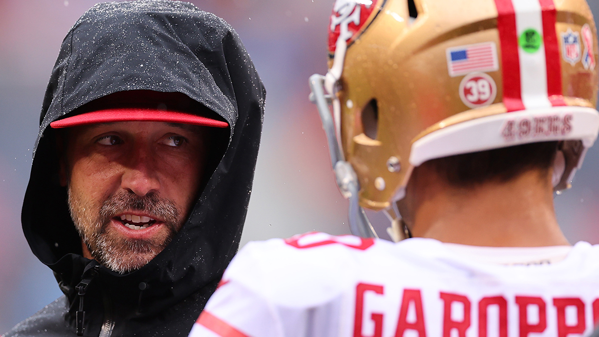 Kyle Shanahan Sends Strong Message To Raiders QB Jimmy Garoppolo