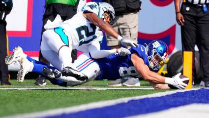 Giants’ Tight End Named Trade Fit for NFC East Rival