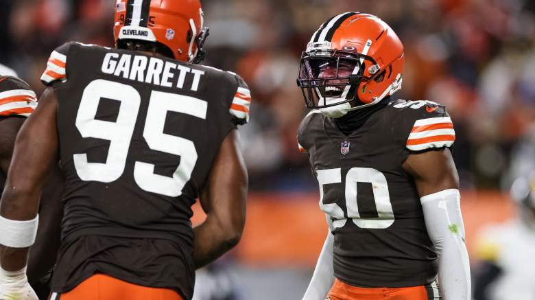Jacob Phillips of the Cleveland Browns is out for the year after suffering a torn pectoral.