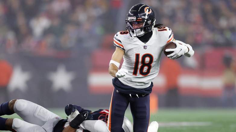 Thomas Jones of the Chicago Bears runs the ball in for a touchdown in  News Photo - Getty Images