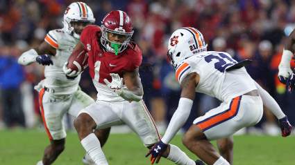 Barry Sanders Says Alabama Star RB Jahmyr Gibbs Has Lions Fanbase ‘Geeked’