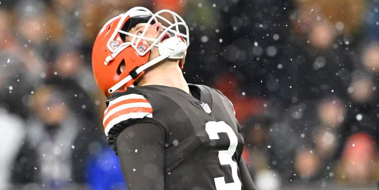 Cade York of the Cleveland Browns missed his first attempt of the preseason.
