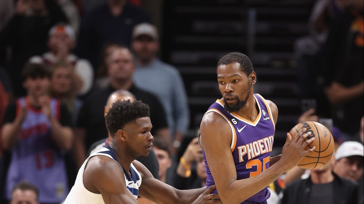 Anthony Edwards Reveals Why Suns Star Kevin Durant Is His Favorite Player