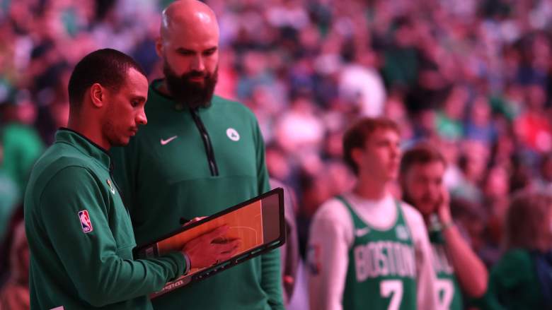 Boston Celtics coaches use analytics -- and gut feelings, too.