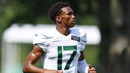 Robert Saleh Sends Message on Injured Jets WR Garrett Wilson