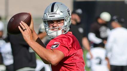 Raiders QB Aidan O’Connell Explains Why He’s Wearing Derek Carr’s Old Number