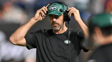 Aaron Rodgers Responds to Jets O-Line Questions Ahead of 2023