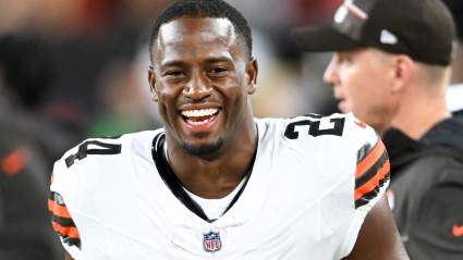 Browns RB Nick Chubb Sends Message to New Bucs Starter Baker Mayfield