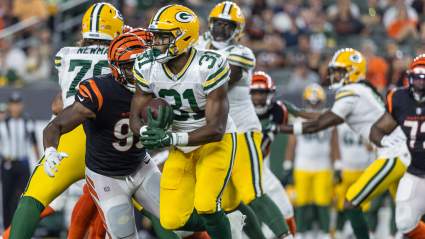 Fueled By Emotion, Emmanuel Wilson Steers Packers’ Rushing Attack in Cincy