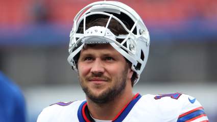 Video of Josh Allen Yelling at Bills Teammates During Presser Goes Viral